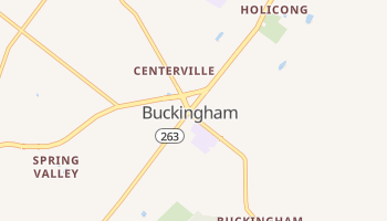 Buckingham, Pennsylvania map