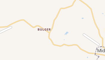 Bulger, Pennsylvania map