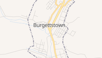 Burgettstown, Pennsylvania map