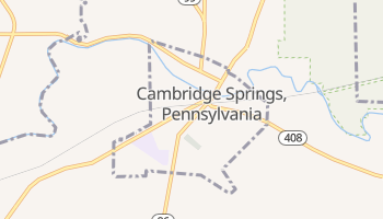 Cambridge Springs, Pennsylvania map
