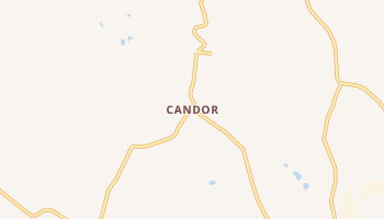 Candor, Pennsylvania map