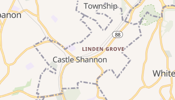 Castle Shannon, Pennsylvania map