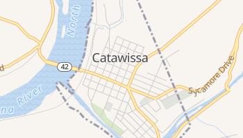 Catawissa, Pennsylvania map