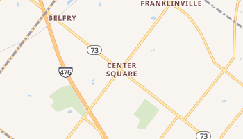 Center Square, Pennsylvania map