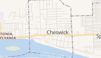 Cheswick, Pennsylvania map