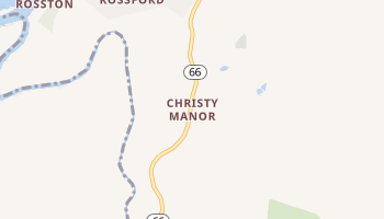 Christy Manor, Pennsylvania map