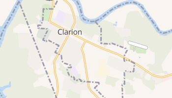 Clarion, Pennsylvania map