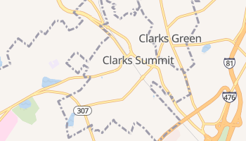 Clarks Summit, Pennsylvania map