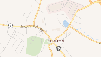Clinton, Pennsylvania map