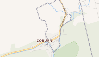 Coburn, Pennsylvania map