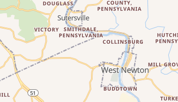 Collinsburg, Pennsylvania map