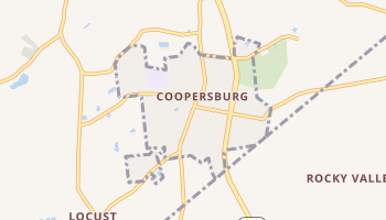 Coopersburg, Pennsylvania map