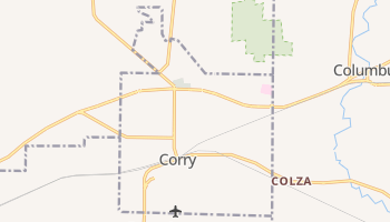 Corry, Pennsylvania map