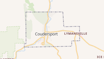Coudersport, Pennsylvania map