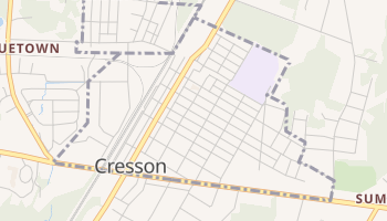 Cresson, Pennsylvania map