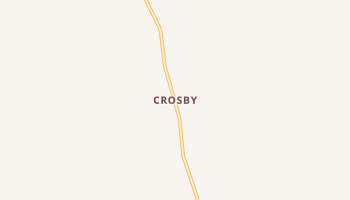 Crosby, Pennsylvania map