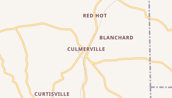 Culmerville, Pennsylvania map
