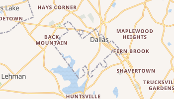 Dallas, Pennsylvania map