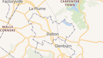 Dalton, Pennsylvania map