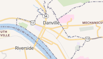 Danville, Pennsylvania map