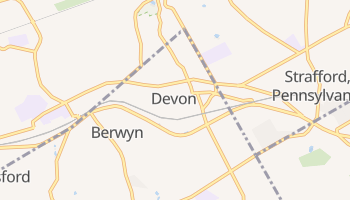 Devon, Pennsylvania map