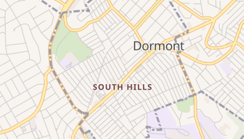 Dormont, Pennsylvania map