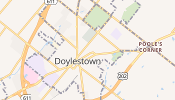 Doylestown, Pennsylvania map