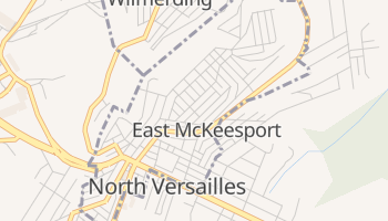 East McKeesport, Pennsylvania map