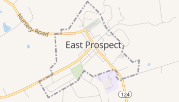 East Prospect, Pennsylvania map
