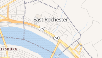 East Rochester, Pennsylvania map