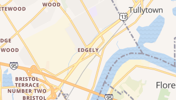Edgely, Pennsylvania map