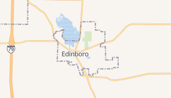 Edinboro, Pennsylvania map
