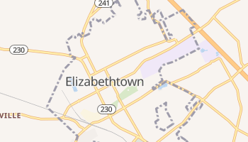 Elizabethtown, Pennsylvania map