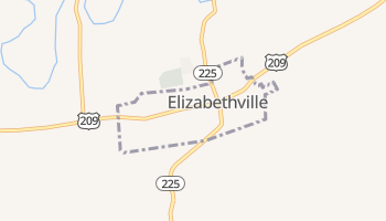 Elizabethville, Pennsylvania map