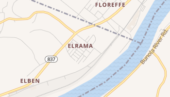 Elrama, Pennsylvania map