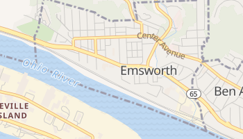 Emsworth, Pennsylvania map