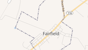 Fairfield, Pennsylvania map