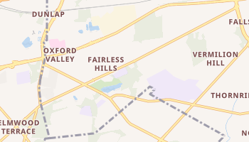 Fairless Hills, Pennsylvania map