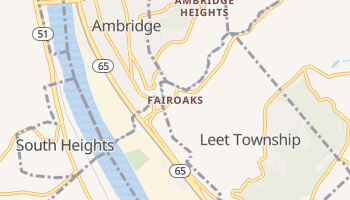 Fairoaks, Pennsylvania map