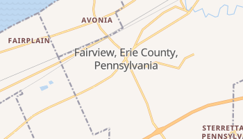 Fairview, Pennsylvania map