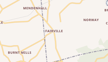 Fairville, Pennsylvania map
