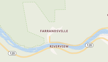 Farrandsville, Pennsylvania map