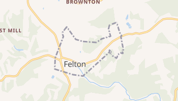 Felton, Pennsylvania map