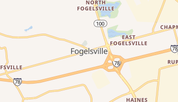 Fogelsville, Pennsylvania map