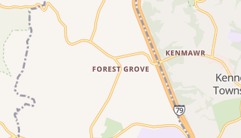 Forest Grove, Pennsylvania map