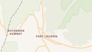 Fort Loudon, Pennsylvania map