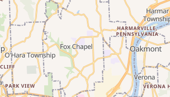 Fox Chapel, Pennsylvania map