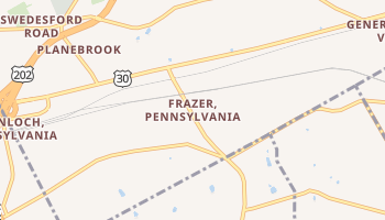 Frazer, Pennsylvania map