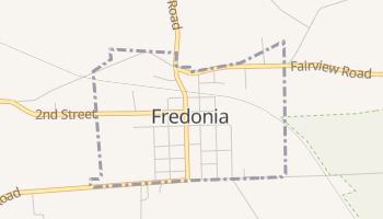 Fredonia, Pennsylvania map