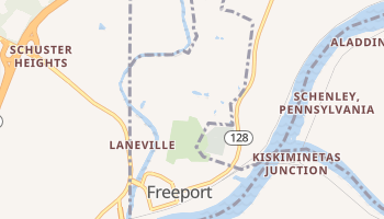 Freeport, Pennsylvania map
